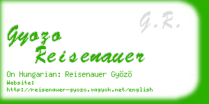 gyozo reisenauer business card
